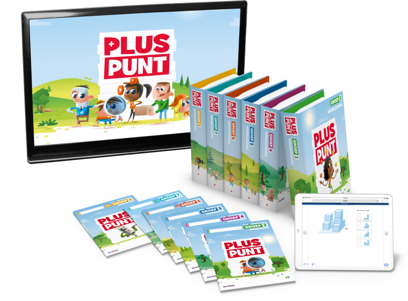 Pluspunt | lesmethode rekenen groep 3-8